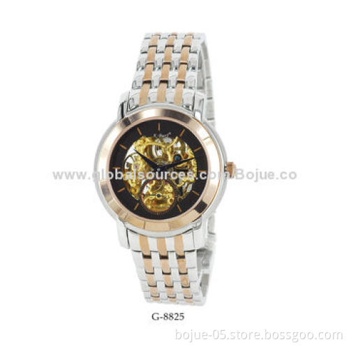 Luxury Wristwatch for Men, RoHS and CE Marks, Different Colors Available